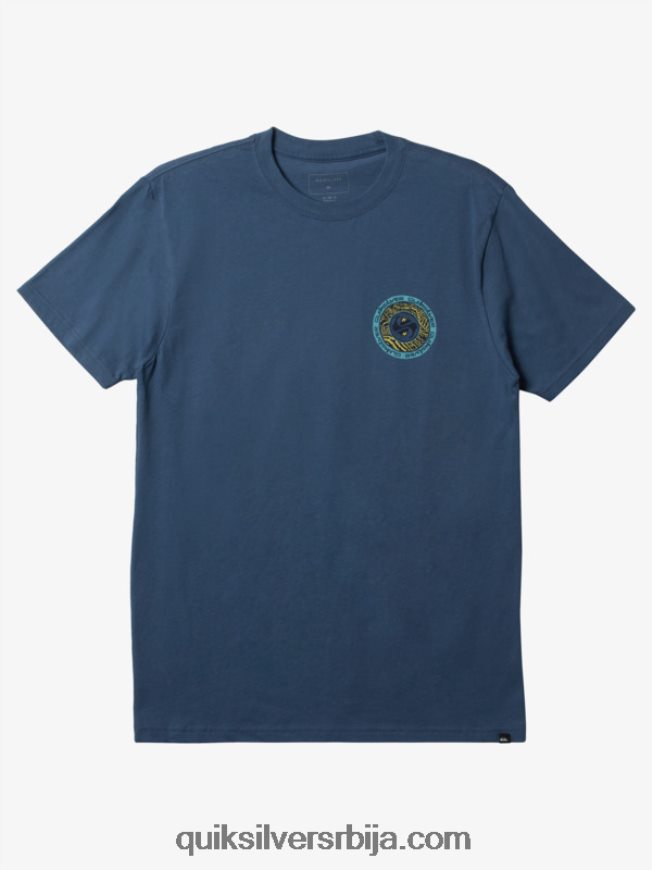мушкарци Quiksilver кругови крај мајица берингово море Z824VN307