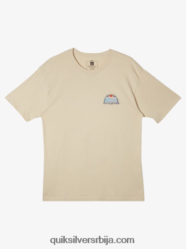 мушкарци Quiksilver Ватерман сет виев мајица браон пиринач Z824VN38
