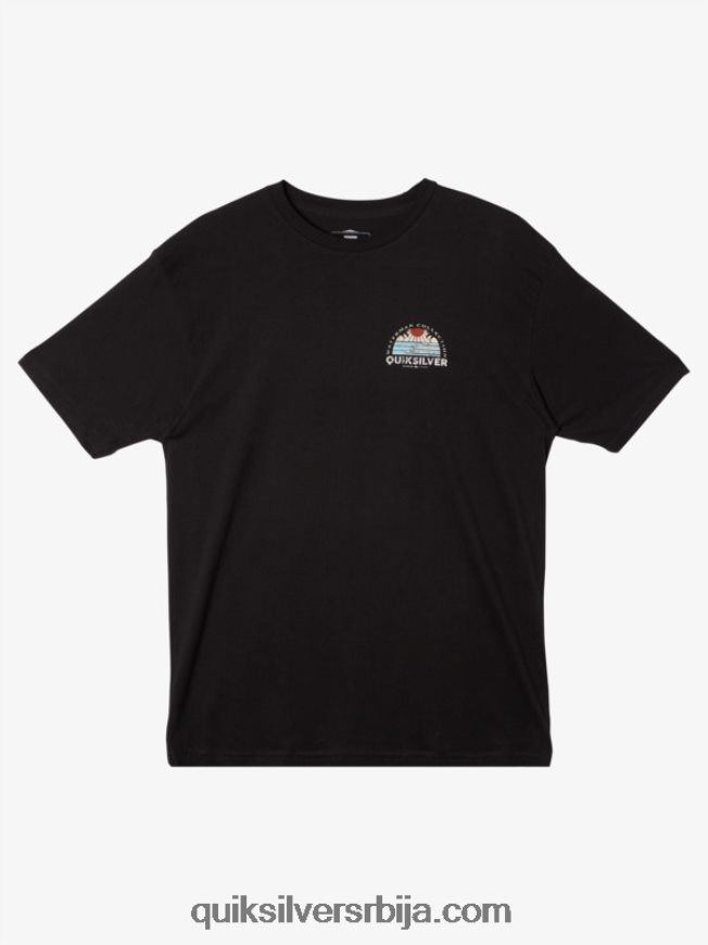 мушкарци Quiksilver Ватерман сет виев мајица црн Z824VN39