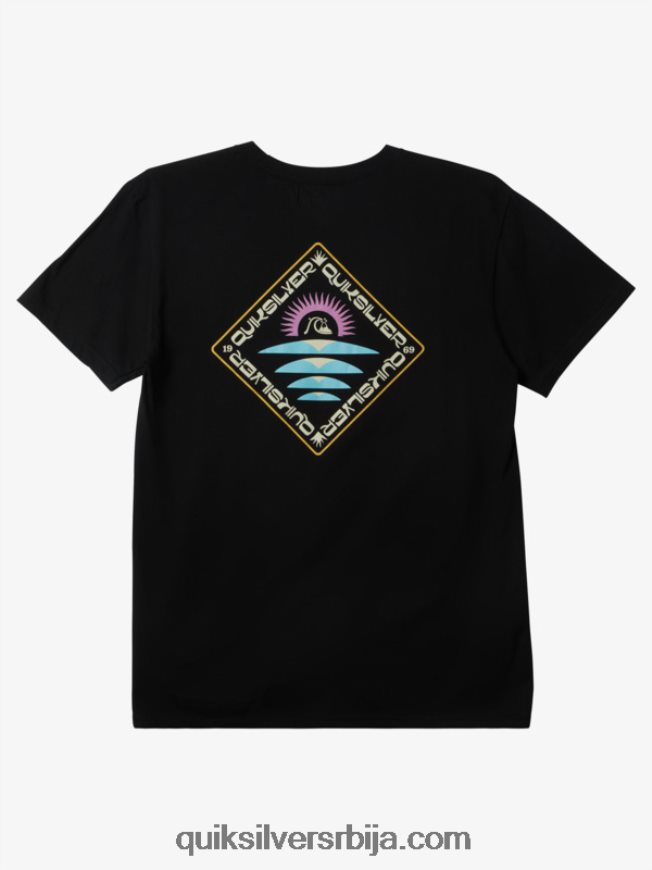 мушкарци Quiksilver цлеарвиев мајица црн Z824VN392