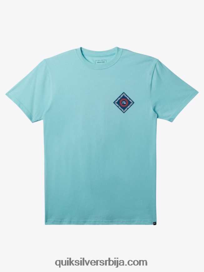 мушкарци Quiksilver цлеарвиев мајица анђео плави Z824VN393