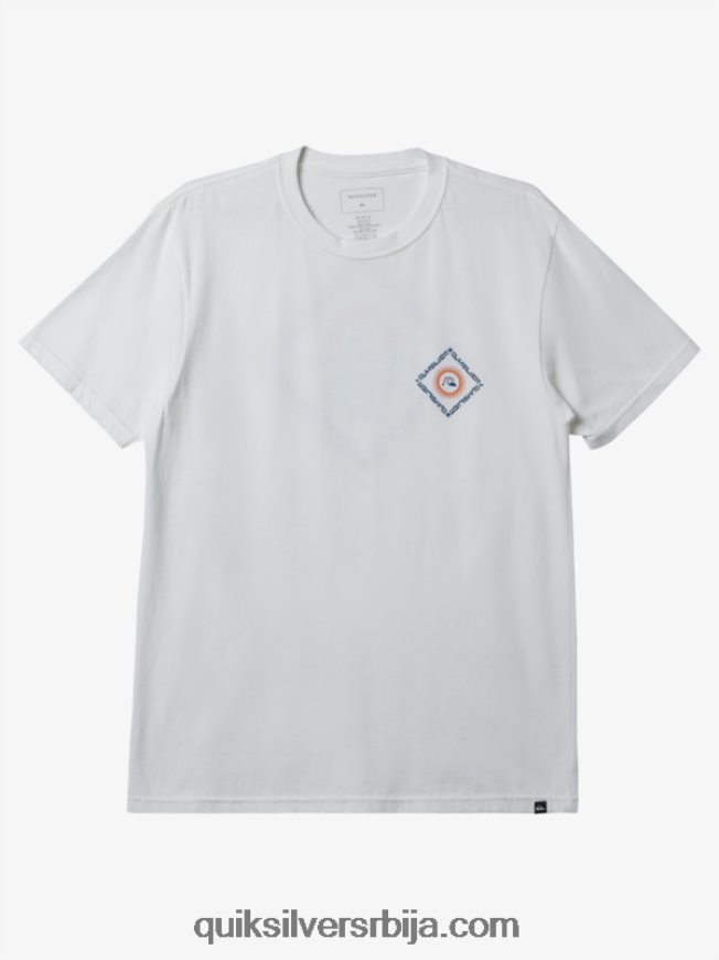 мушкарци Quiksilver цлеарвиев мајица бео Z824VN394