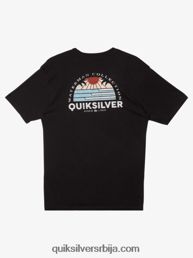 мушкарци Quiksilver Ватерман сет виев мајица црн Z824VN39
