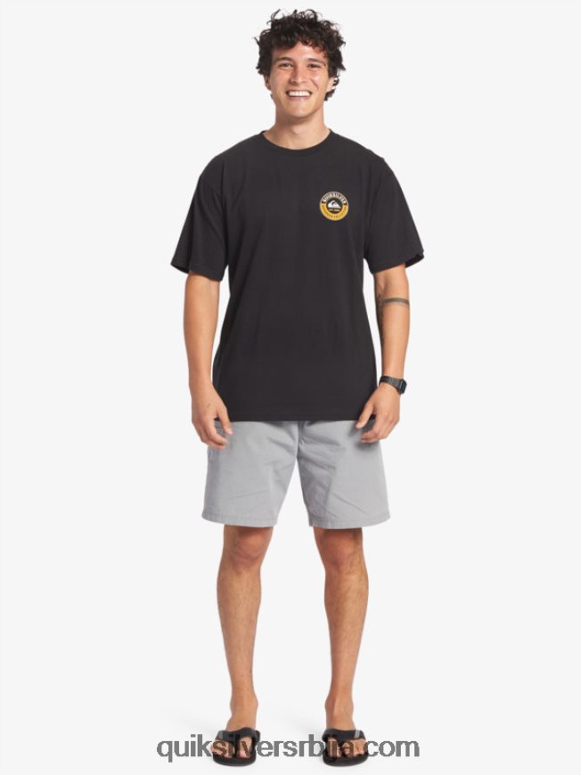 мушкарци Quiksilver Ватерман мајица морске ајкуле црн Z824VN40