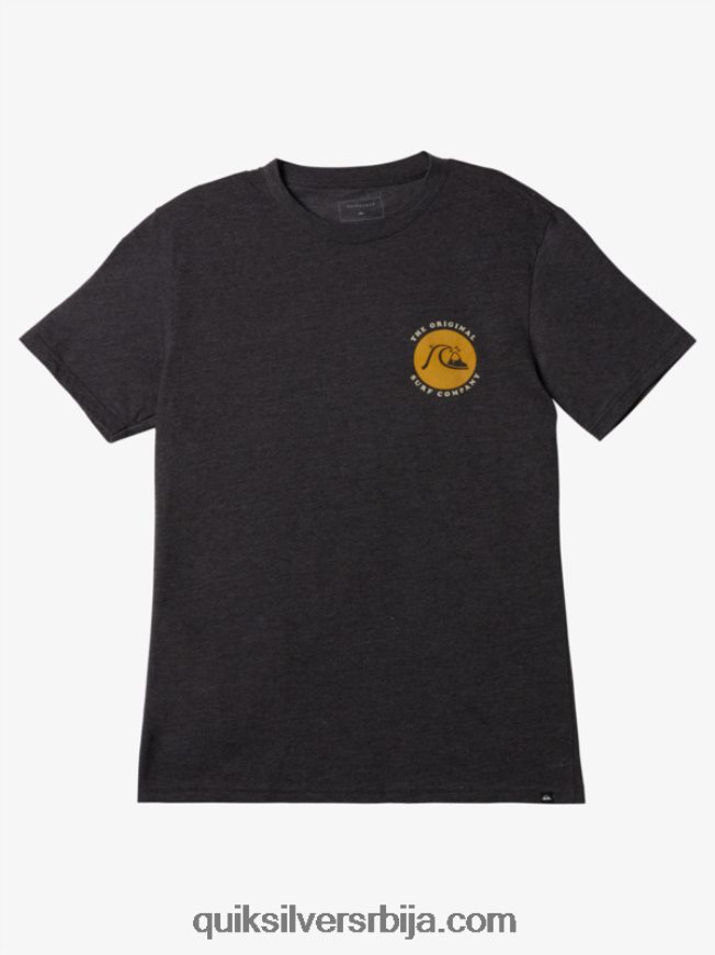 мушкарци Quiksilver печатирана мајица угаљ вријесак Z824VN411