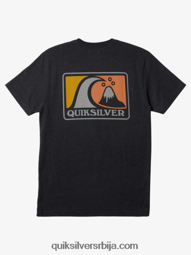 мушкарци Quiksilver софт буббле мод мајица угаљ вријесак Z824VN426