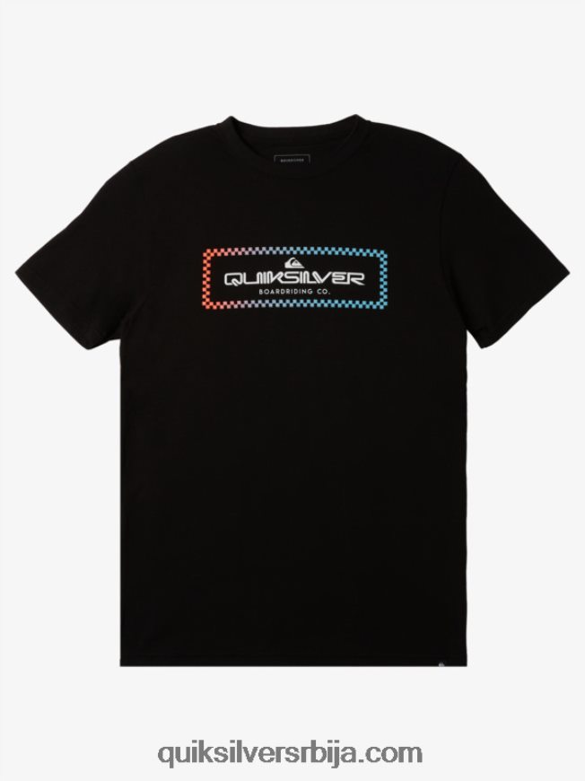 мушкарци Quiksilver мајица у облику кише црн Z824VN506