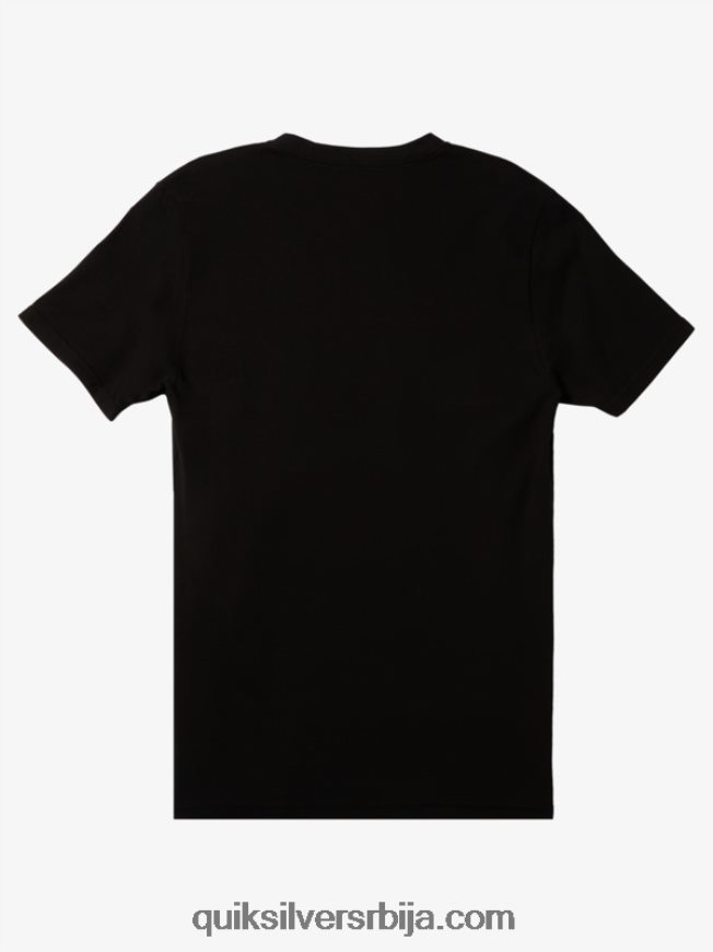 мушкарци Quiksilver мајица у облику кише црн Z824VN506