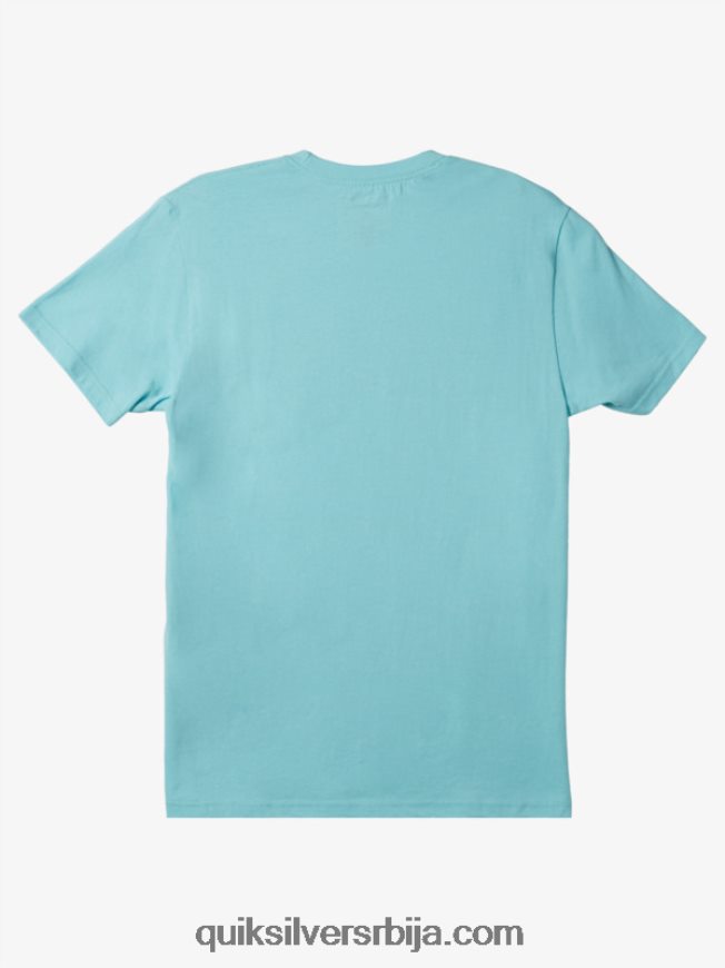 мушкарци Quiksilver мајица у облику кише анђео плави Z824VN509