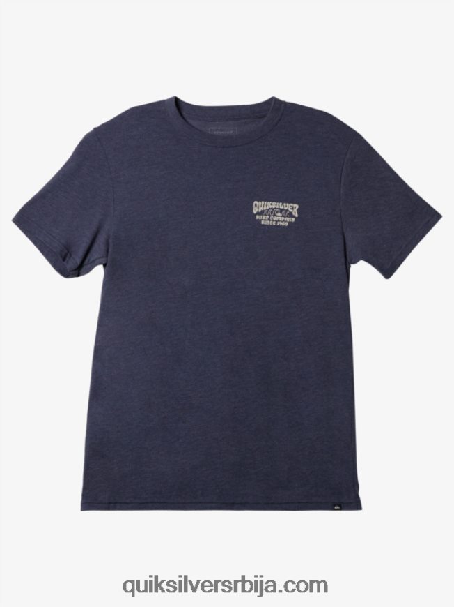 мушкарци Quiksilver лоцкуп мод мајица морнарски блејзер хеатхер Z824VN529