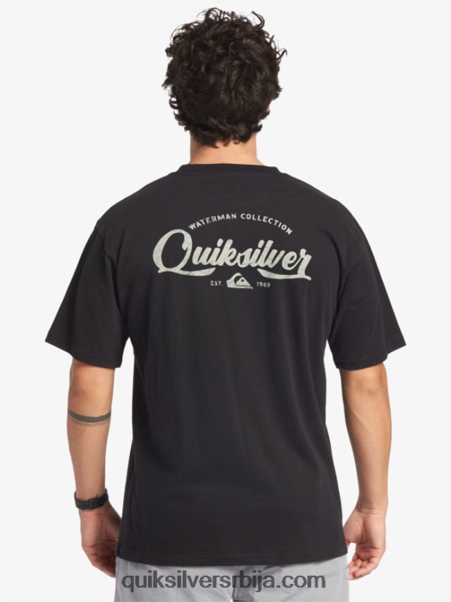 мушкарци Quiksilver Ватерман ундертов мајица црн Z824VN53