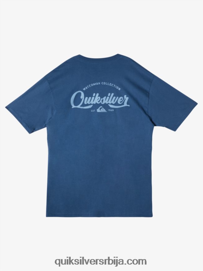 мушкарци Quiksilver Ватерман ундертов мајица заставник плави Z824VN54