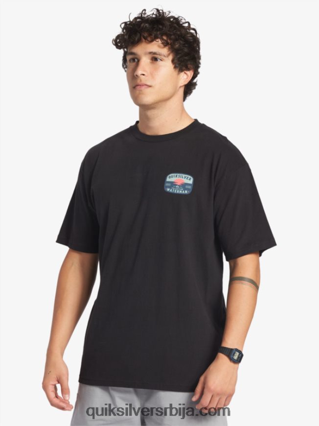 мушкарци Quiksilver Ватерман лава ламп мајица црн Z824VN553