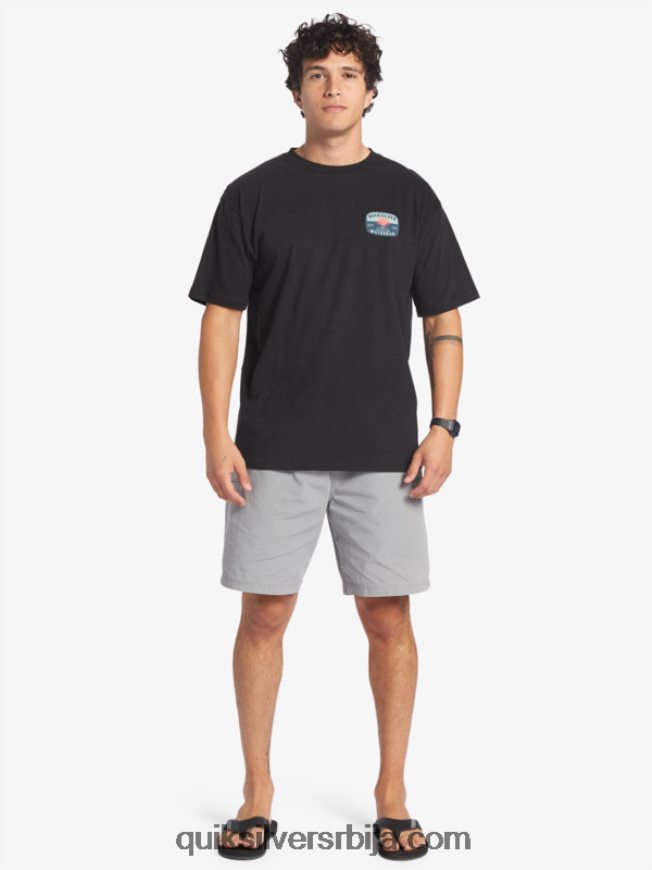 мушкарци Quiksilver Ватерман лава ламп мајица црн Z824VN553