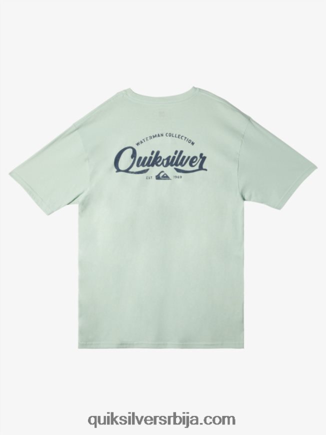 мушкарци Quiksilver Ватерман ундертов мајица суптилно зелено Z824VN55