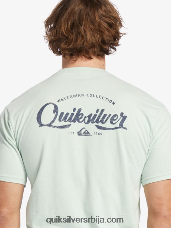 мушкарци Quiksilver Ватерман ундертов мајица суптилно зелено Z824VN55