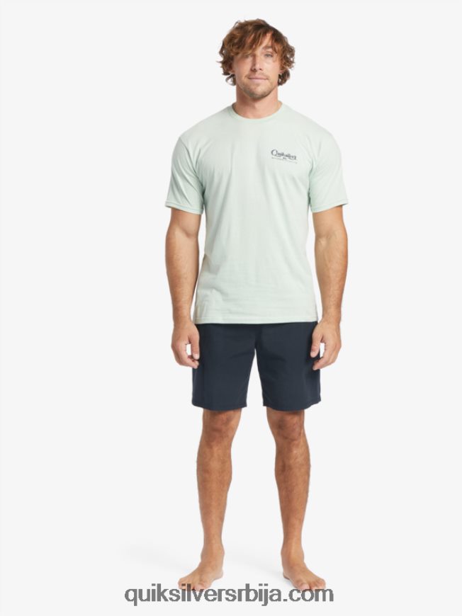 мушкарци Quiksilver Ватерман ундертов мајица суптилно зелено Z824VN55