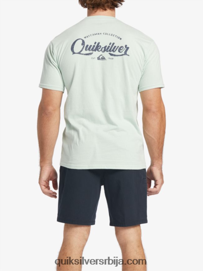 мушкарци Quiksilver Ватерман ундертов мајица суптилно зелено Z824VN55