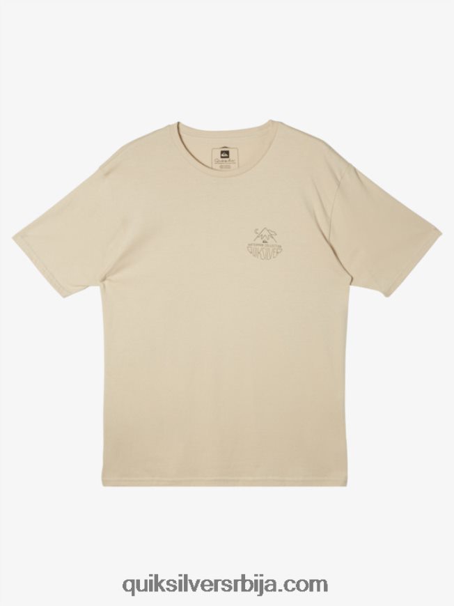 мушкарци Quiksilver Ватерман оутдоор ливин мајица браон пиринач Z824VN57