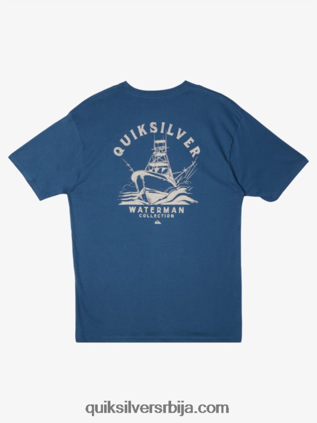 мушкарци Quiksilver Ватерман одлази на мајицу заставник плави Z824VN61