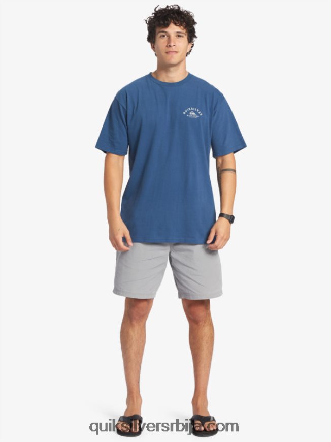 мушкарци Quiksilver Ватерман одлази на мајицу заставник плави Z824VN61