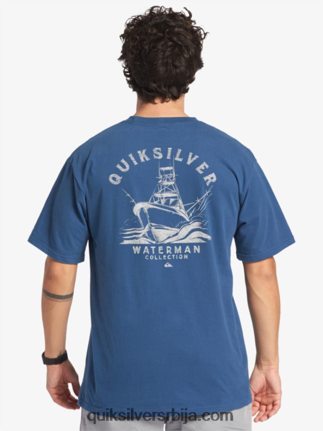 мушкарци Quiksilver Ватерман одлази на мајицу заставник плави Z824VN61