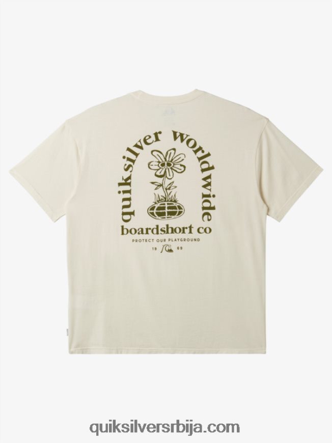 мушкарци Quiksilver мајица јасног ума бреза Z824VN741