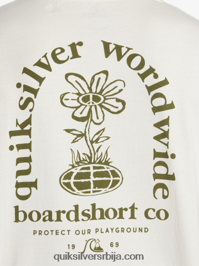 мушкарци Quiksilver мајица јасног ума бреза Z824VN741