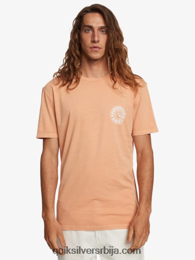 мушкарци Quiksilver мајица непознатих дана бакар тан Z824VN753