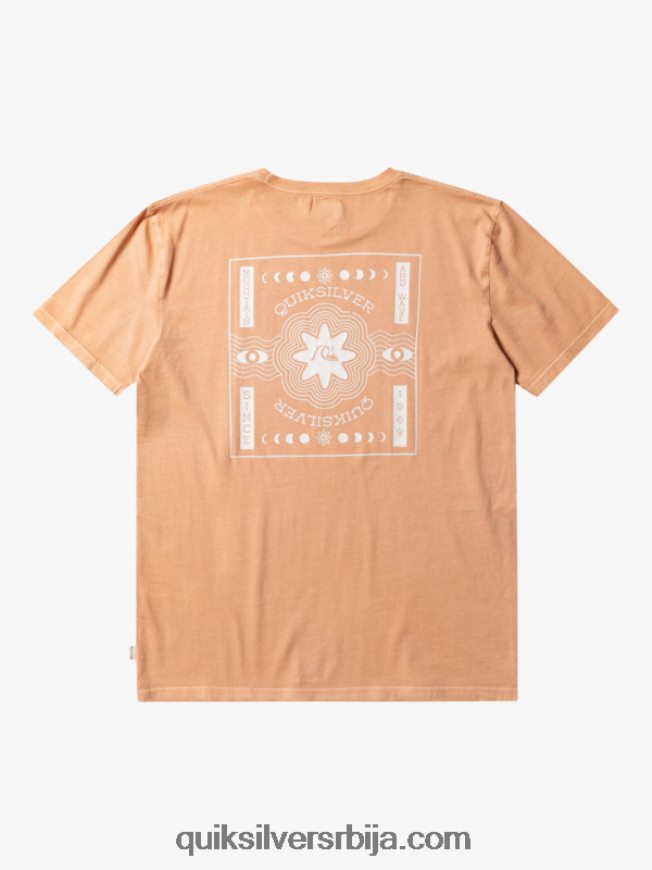 мушкарци Quiksilver напета мајица бакар тан Z824VN754