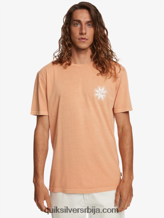 мушкарци Quiksilver напета мајица бакар тан Z824VN754