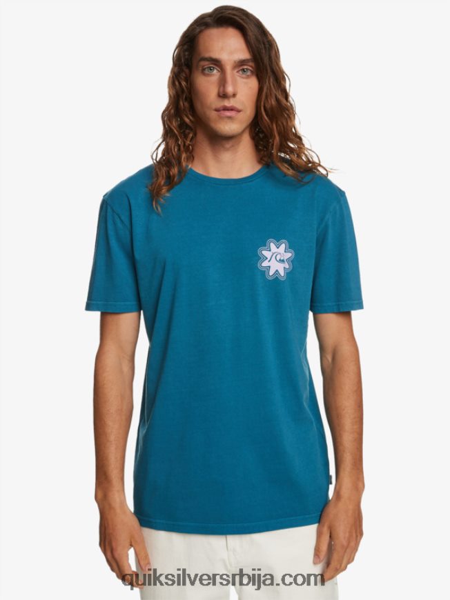 мушкарци Quiksilver напета мајица мароканско плаво Z824VN755