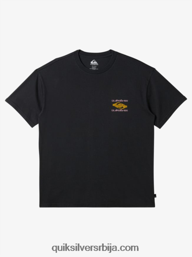 мушкарци Quiksilver повер трип мајица црн Z824VN759