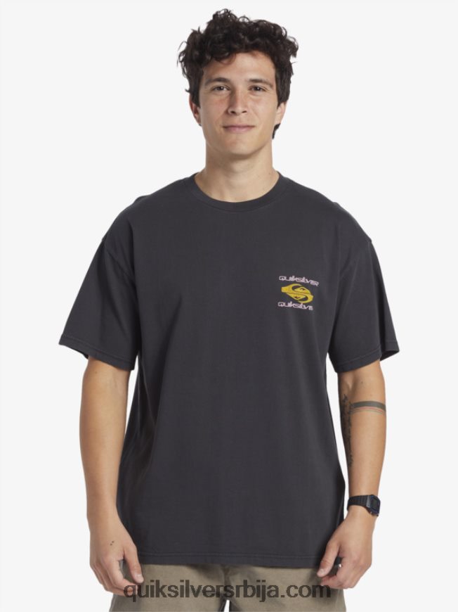 мушкарци Quiksilver повер трип мајица црн Z824VN759
