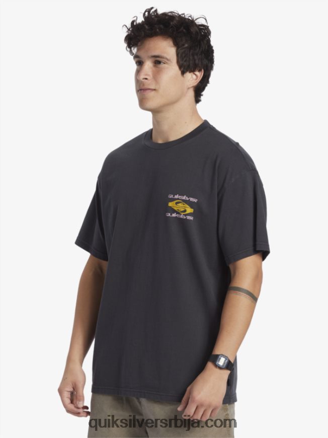 мушкарци Quiksilver повер трип мајица црн Z824VN759