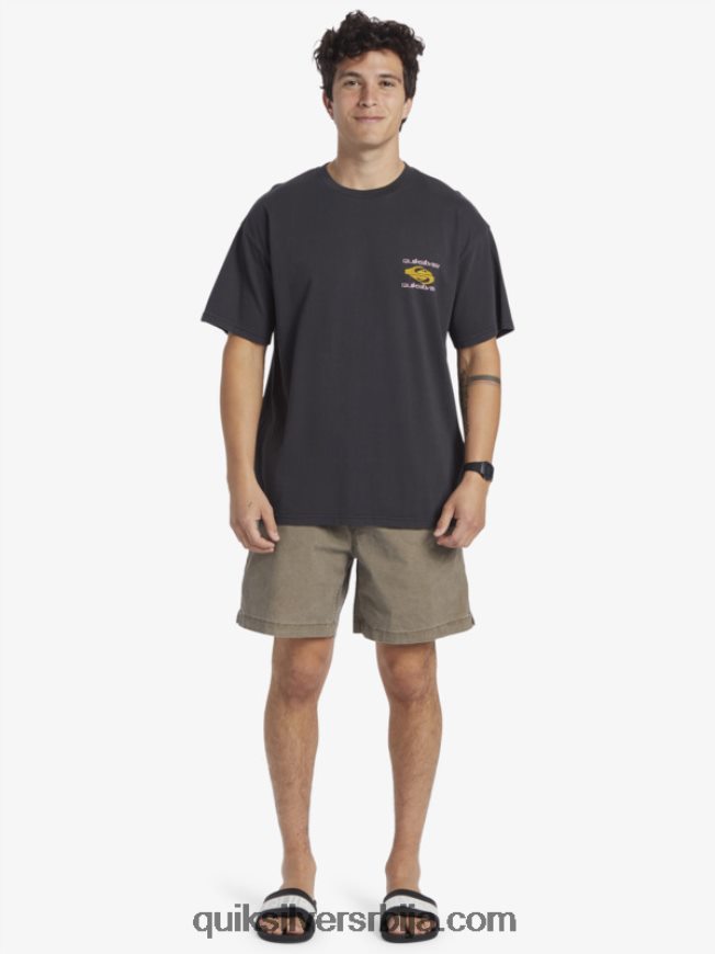 мушкарци Quiksilver повер трип мајица црн Z824VN759