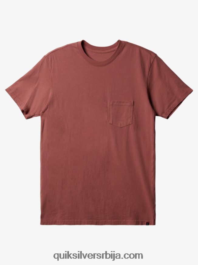 мушкарци Quiksilver свакодневна џепна мајица марсала Z824VN892
