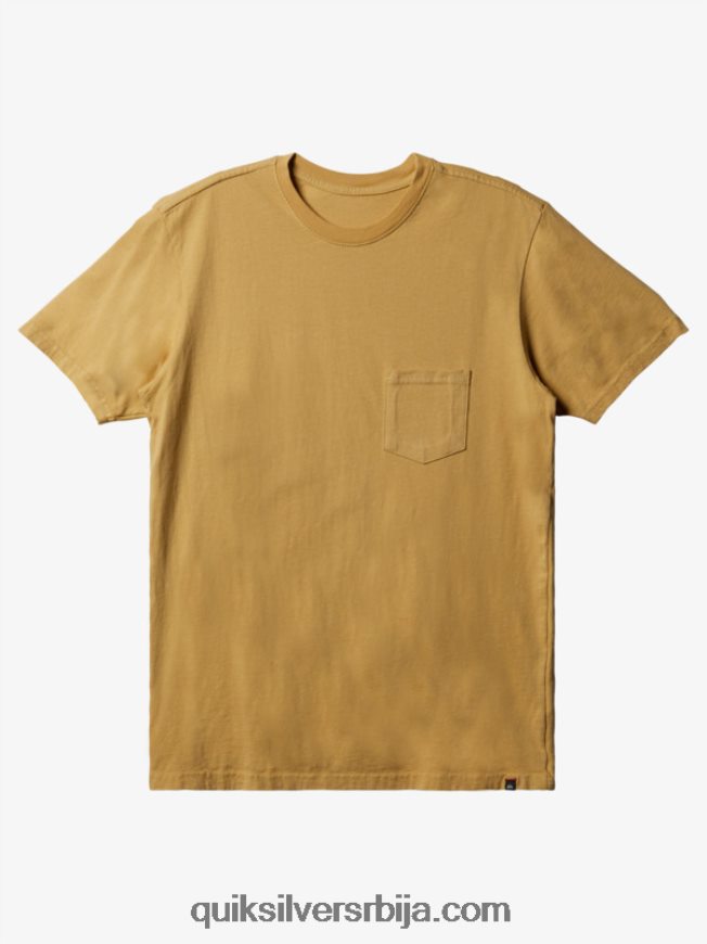 мушкарци Quiksilver свакодневна џепна мајица окер Z824VN895