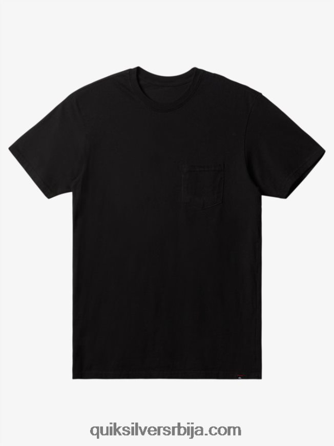 мушкарци Quiksilver свакодневна џепна мајица црн Z824VN896