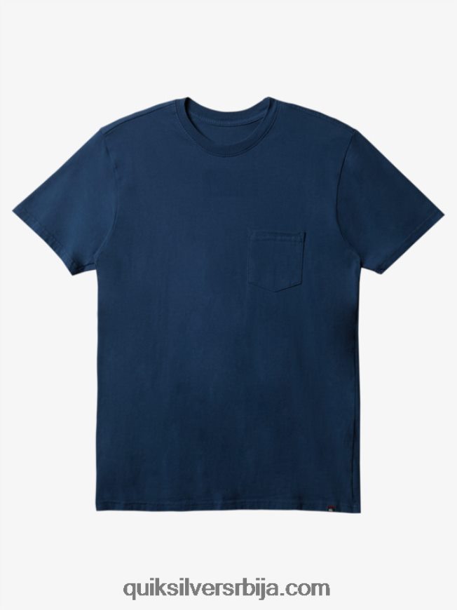 мушкарци Quiksilver свакодневна џепна мајица поноћна морнарица Z824VN898
