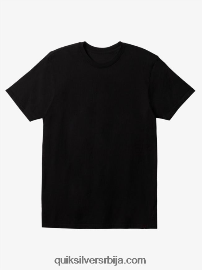 мушкарци Quiksilver свакодневна мајица црн Z824VN902
