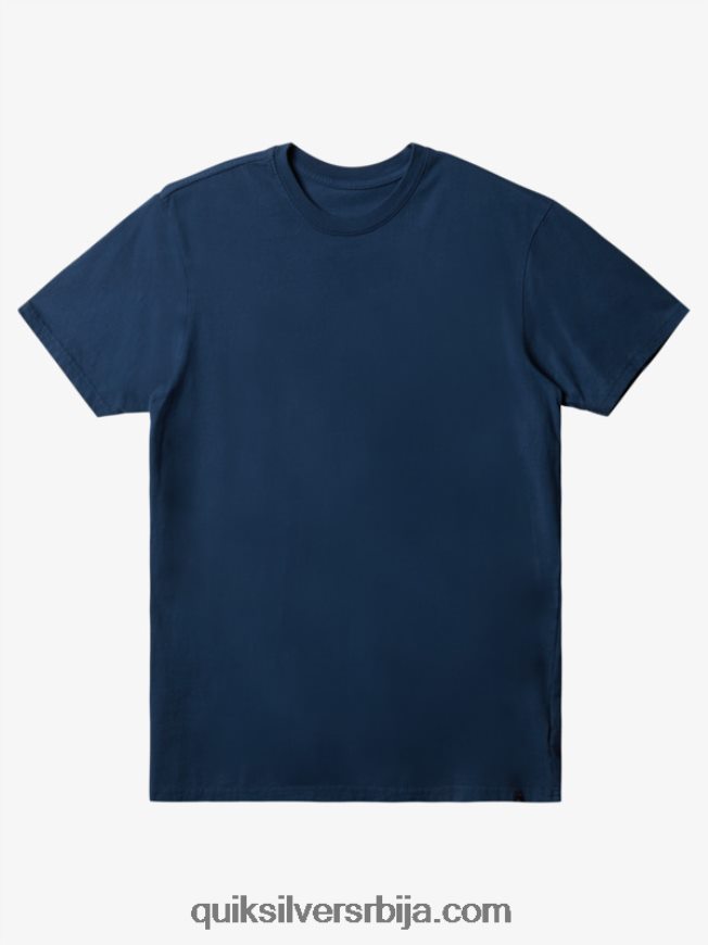 мушкарци Quiksilver свакодневна мајица поноћна морнарица Z824VN903