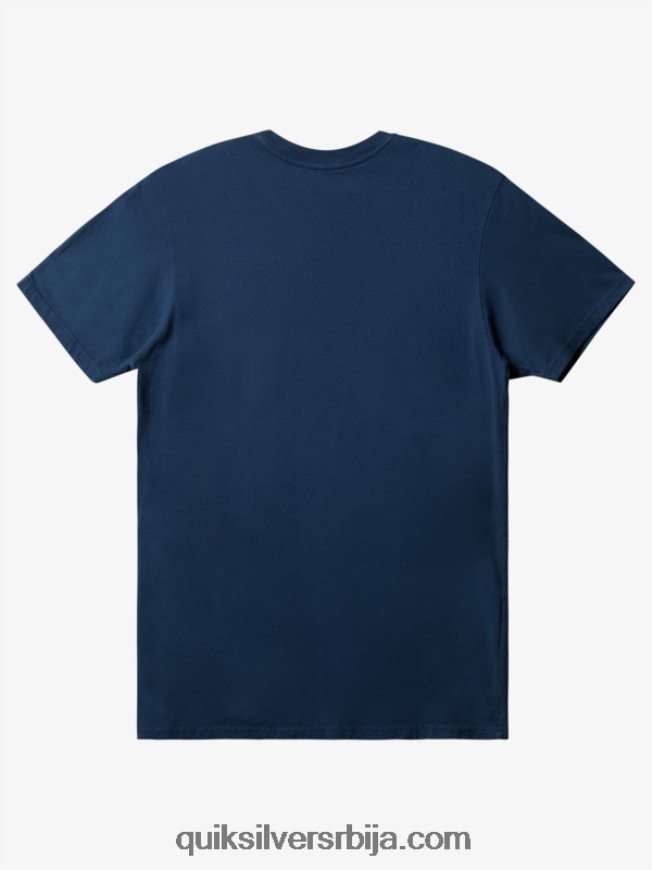 мушкарци Quiksilver свакодневна мајица поноћна морнарица Z824VN903
