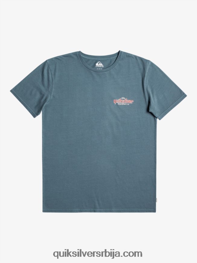 мушкарци Quiksilver мајица са речима берингово море Z824VN933