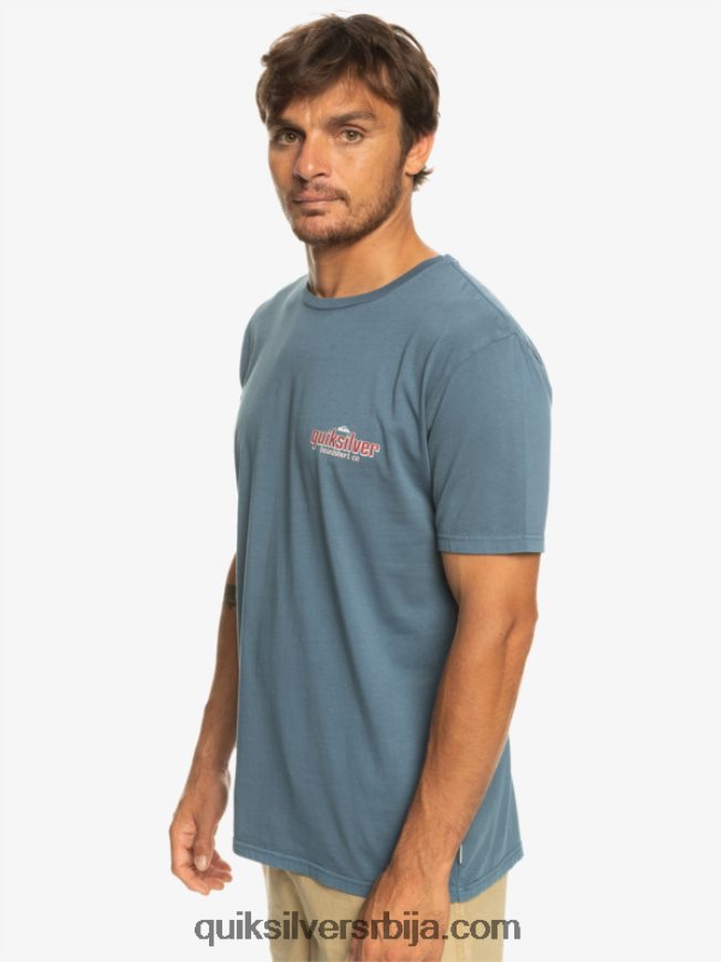 мушкарци Quiksilver мајица са речима берингово море Z824VN933