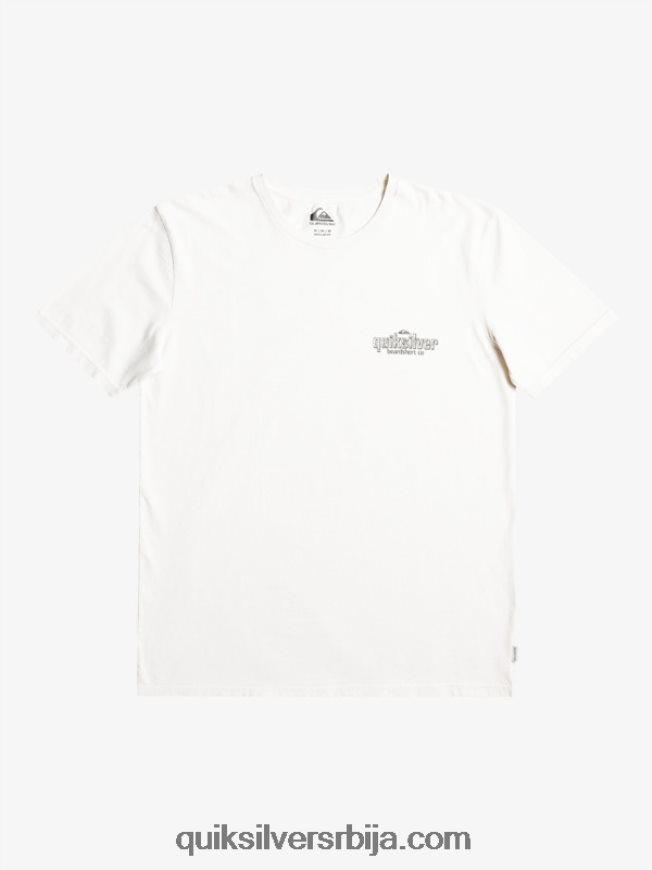 мушкарци Quiksilver мајица са речима бреза Z824VN934