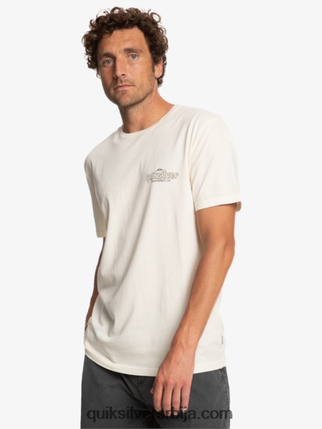 мушкарци Quiksilver мајица са речима бреза Z824VN934