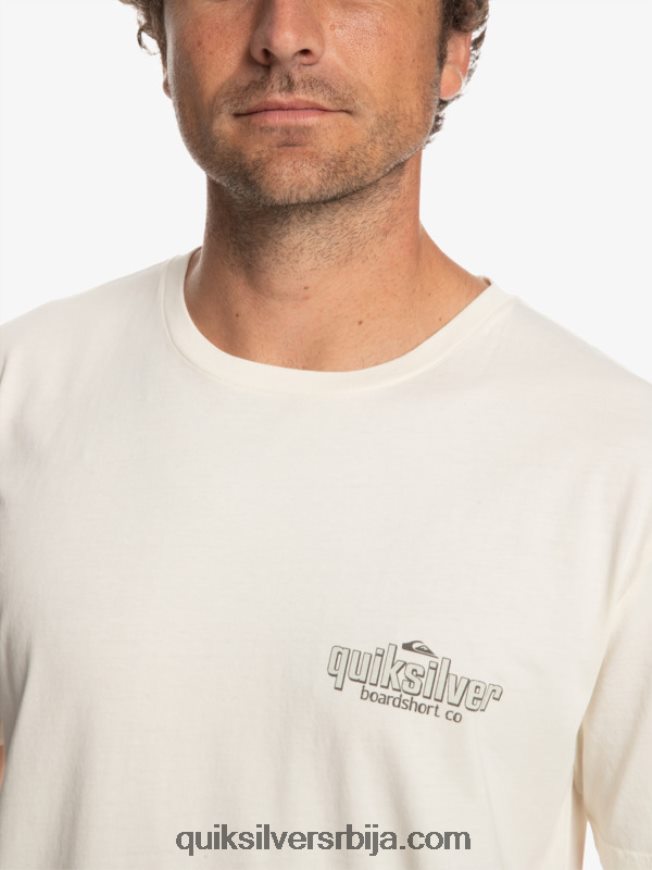 мушкарци Quiksilver мајица са речима бреза Z824VN934