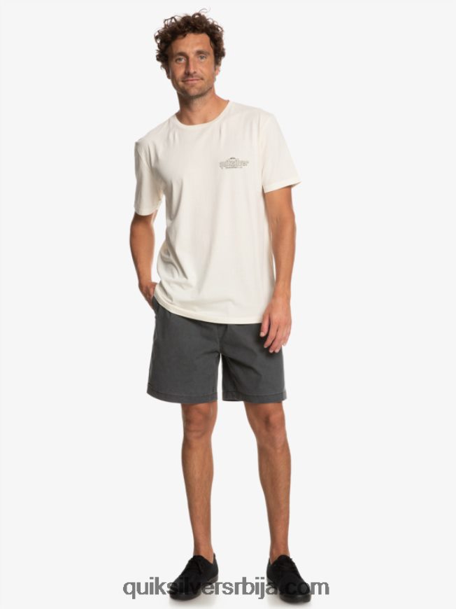 мушкарци Quiksilver мајица са речима бреза Z824VN934