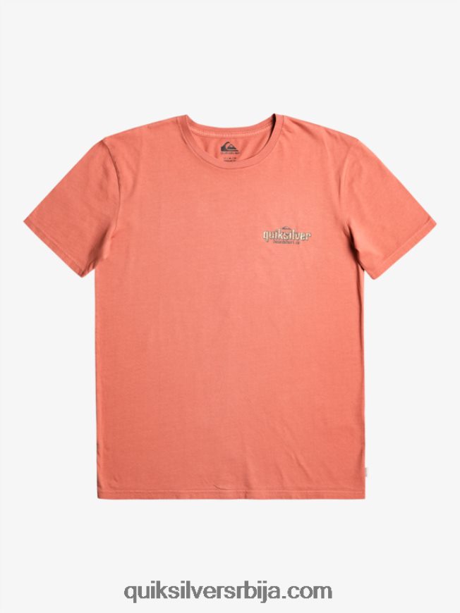 мушкарци Quiksilver мајица са речима марсала Z824VN935
